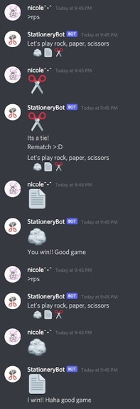 StationeryBot – screenshot 1