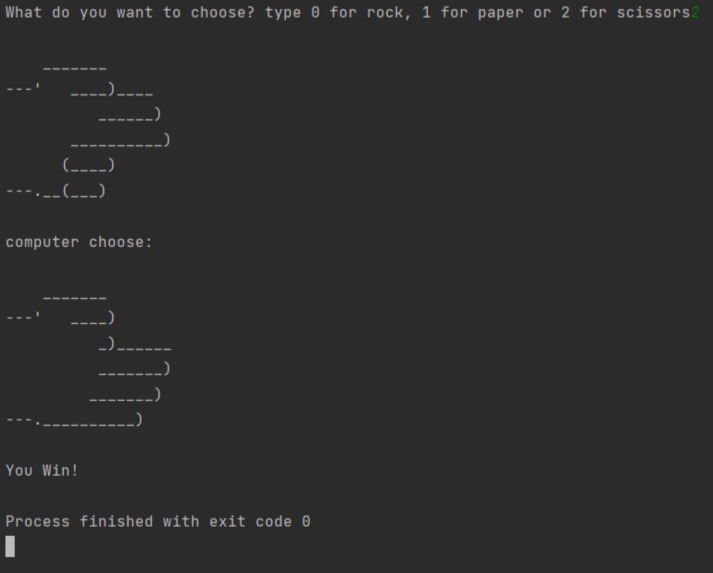 Build a Bot to play Rock, Paper, Scissors with You – screenshot 1