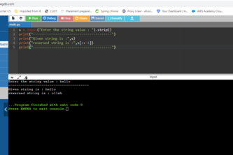 Reverse a String Script-Day2-NR | Devpost