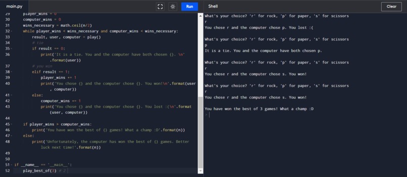 Rock Paper Scissor Bot  – screenshot 1