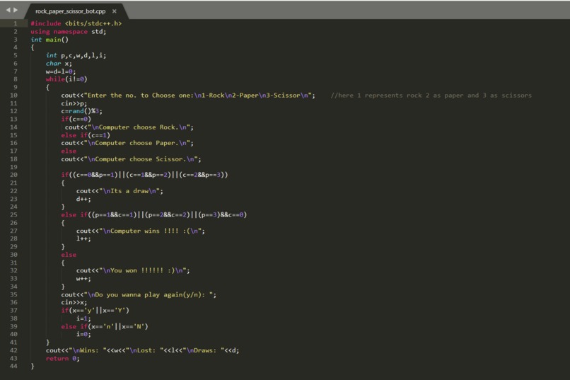 Rock-paper-scissor – screenshot 1