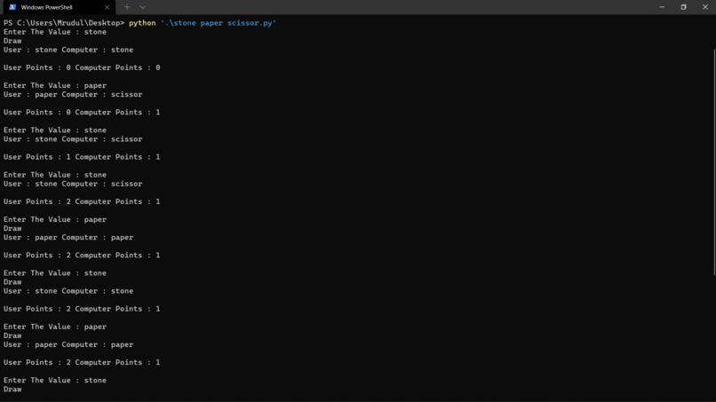 Rock-Paper-Scissor – screenshot 1