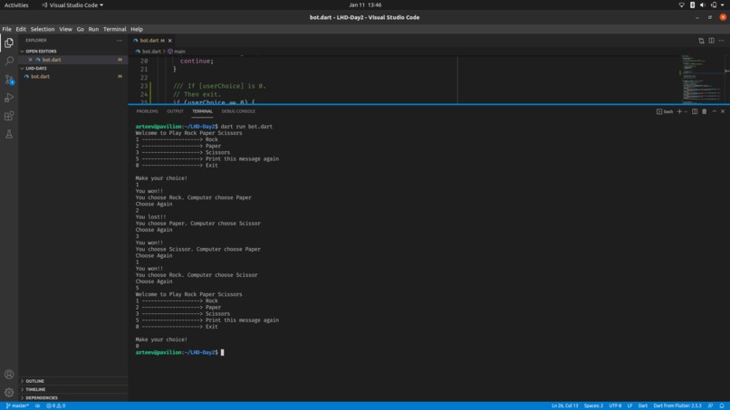 Bot for Playing Rock, Paper & Scissor – screenshot 1