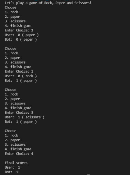 rock, paper, scissors  – screenshot 1