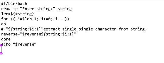 Reverse a String – screenshot 1