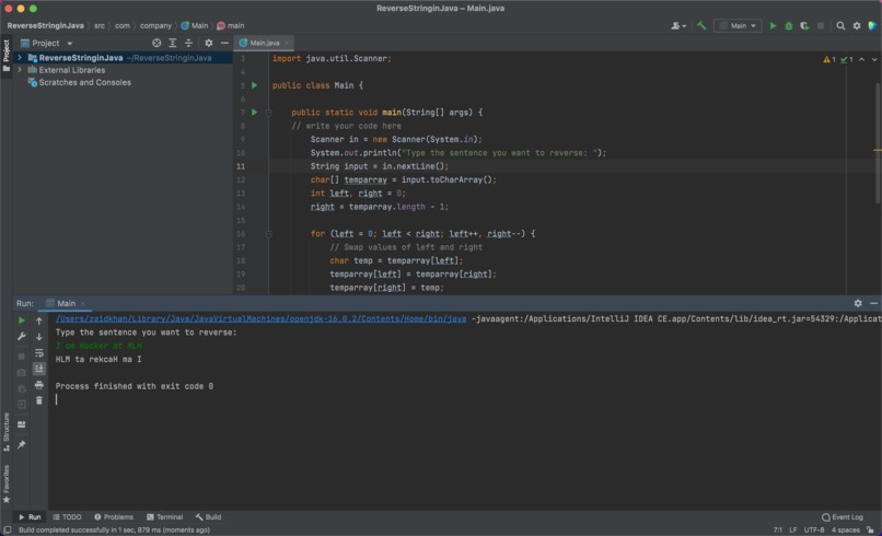Reverse String – screenshot 1