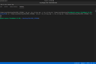 Write a Script to Reverse a String