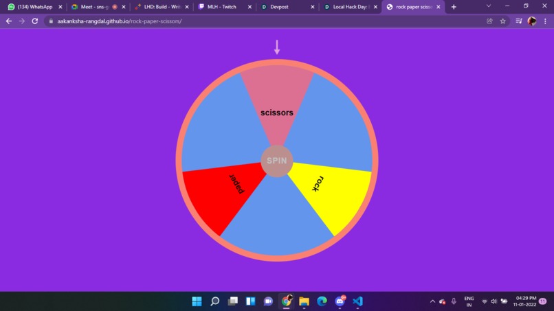 Rock Paper Scissors – screenshot 1