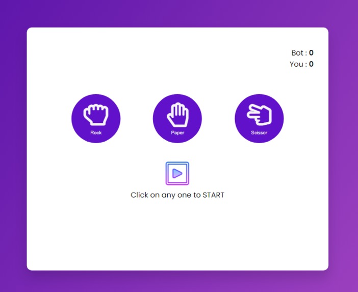 Rock-Paper-Scissor Bot – screenshot 1