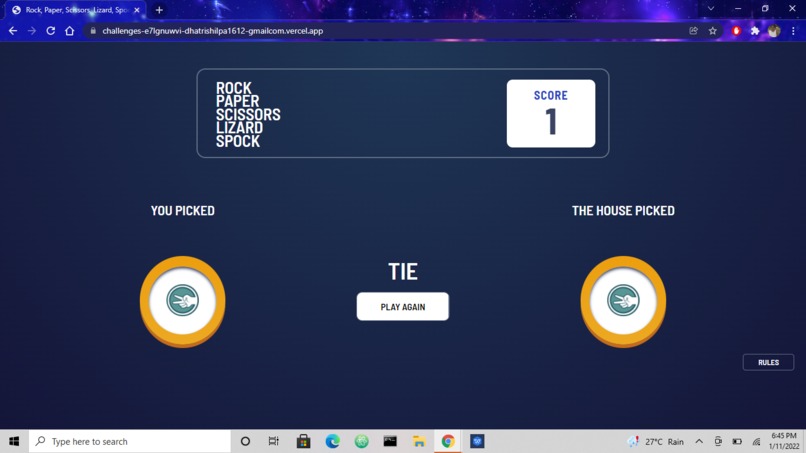 Sheldon's Rock, Paper, Scissors, Lizard,Spock – screenshot 3