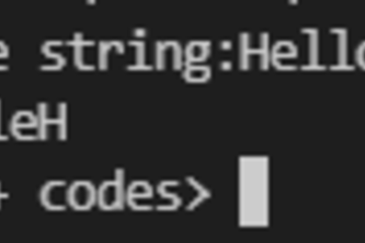 Reversing a String