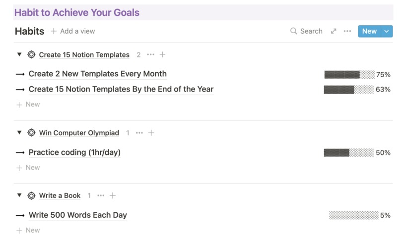 Habit Tracker – screenshot 2