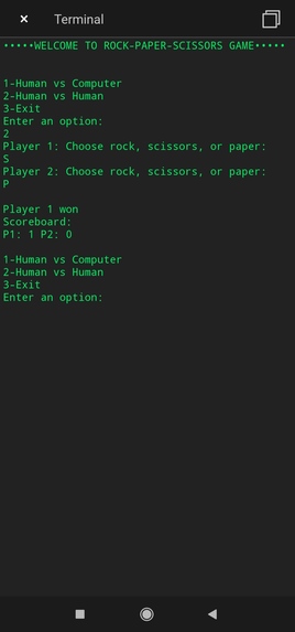 Rock-Paper-Scissors – screenshot 1