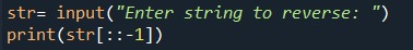 Reverse a string – screenshot 2