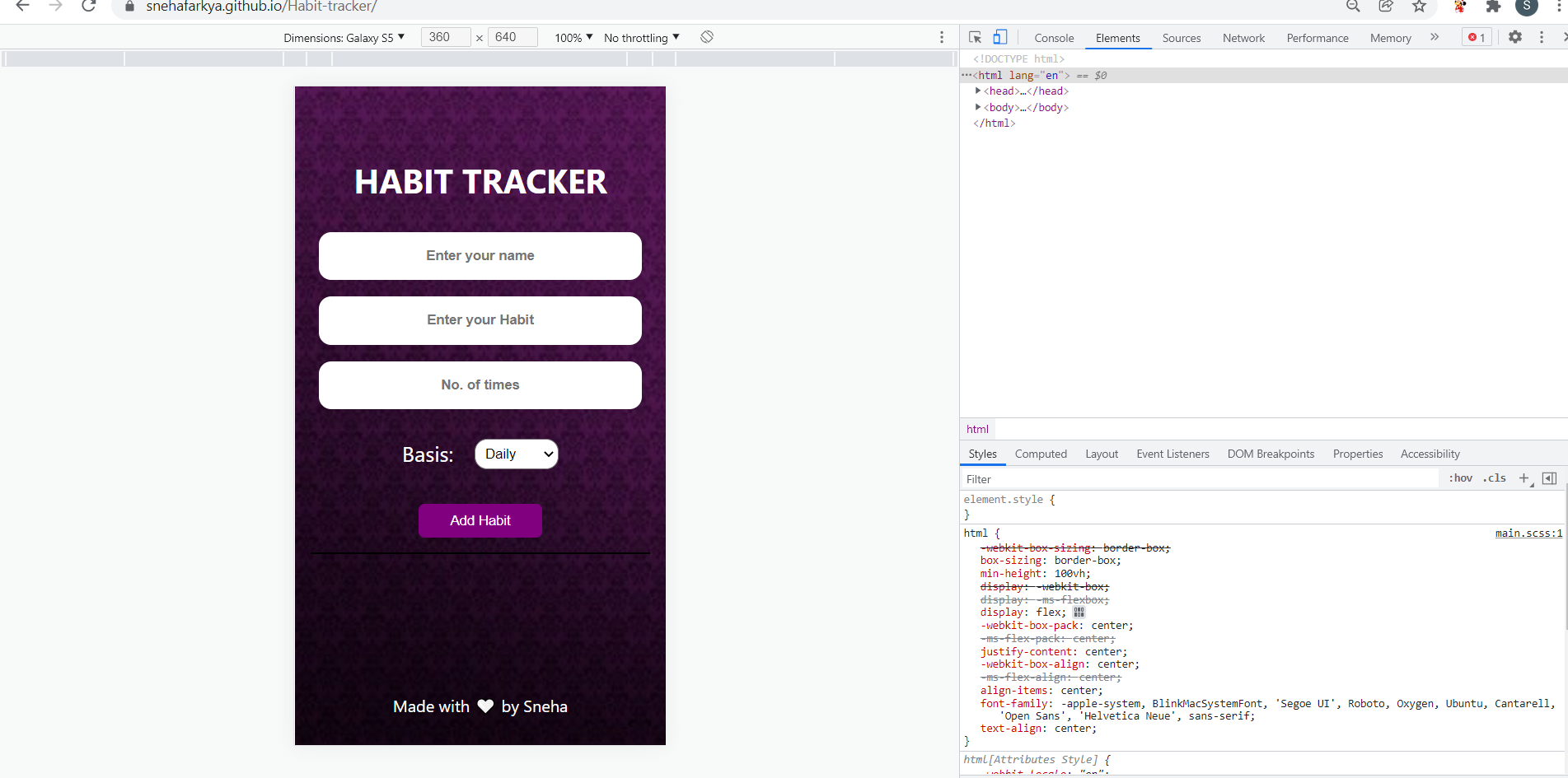 Habit Tracker | Devpost