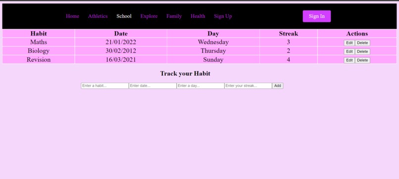Track your Habits  – screenshot 3