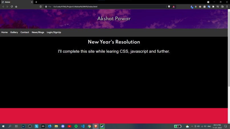 New Year's Resolution – screenshot 1