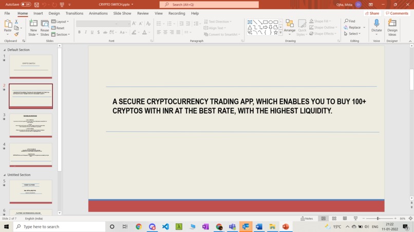 Business Plan  – screenshot 2