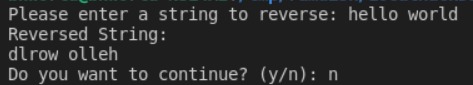 String Reverser – screenshot 1