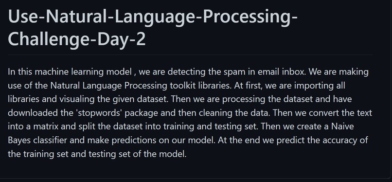 Use Natural Language Processing – screenshot 1