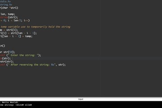 Write a Script to Reverse a String