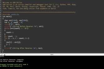 Write a Script to Reverse a String
