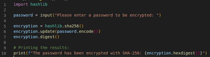 Password Encryption – screenshot 2