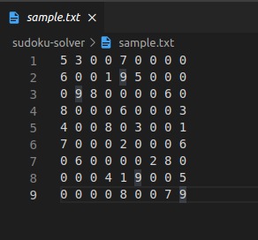 Sudoku Solver – screenshot 2