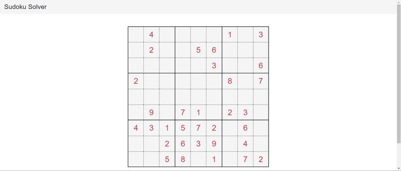 Sudoku Solver – screenshot 1