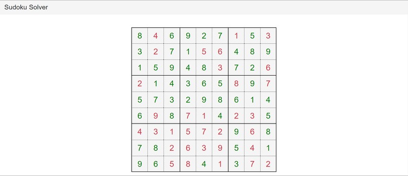 Sudoku Solver – screenshot 2