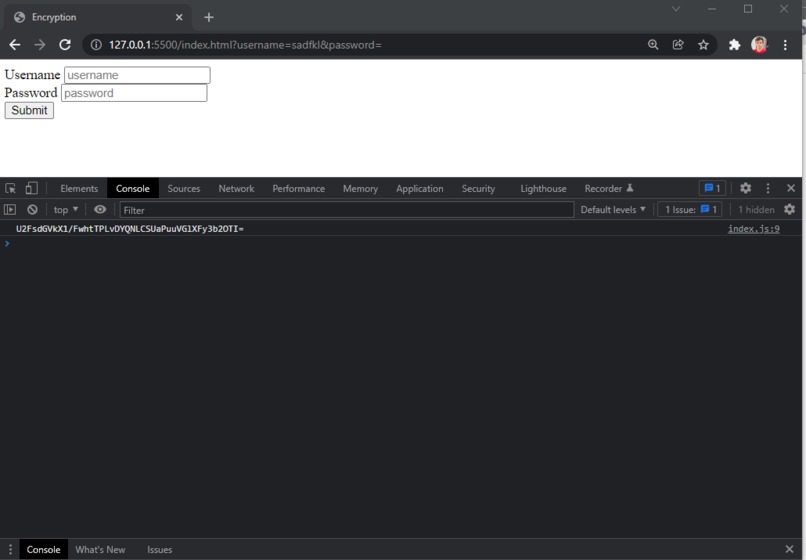 Encrypt-a-password – screenshot 1