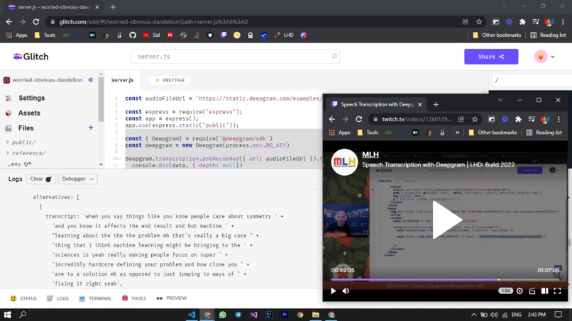 LocahHackDay-DeepGram – screenshot 1