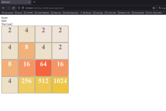 2048 Game