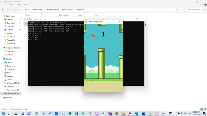 Flappy Bird Game – screenshot 1