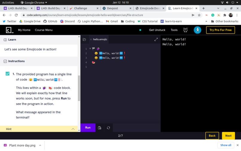Emojicode – screenshot 1