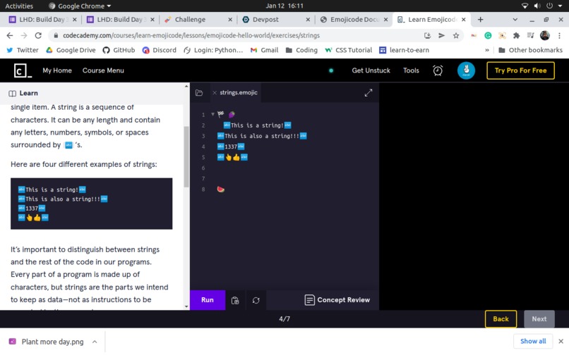 Emojicode – screenshot 2