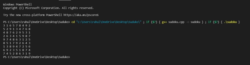 Build a Sudoku Solver – screenshot 1