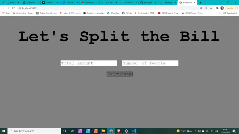Split The Bill – screenshot 1