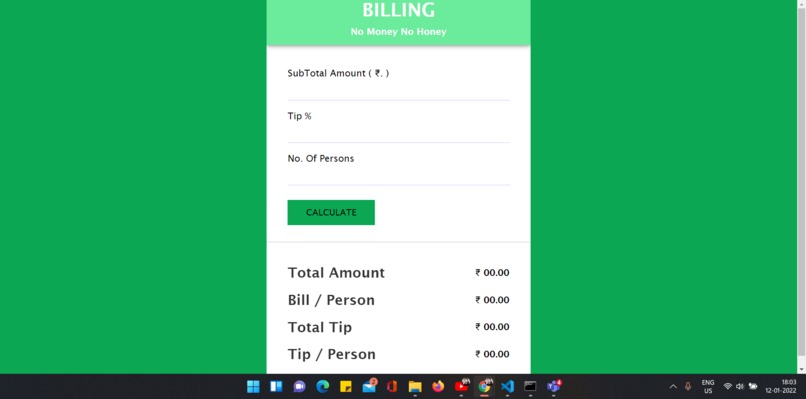 Split_THE_Bill – screenshot 1