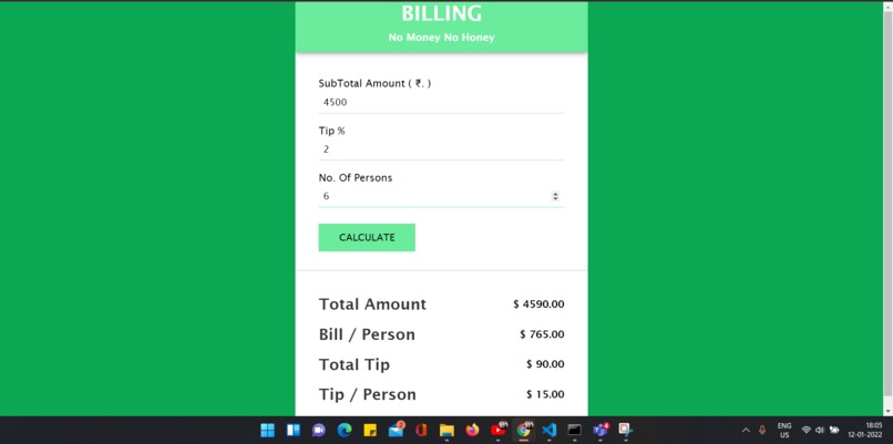 Split_THE_Bill – screenshot 3