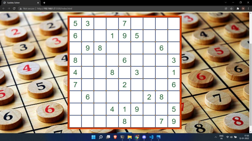 SuDoKu-Solver – screenshot 1