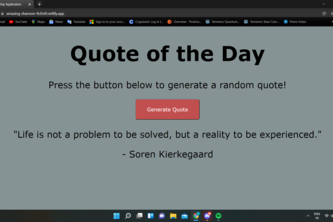 Quote Generator