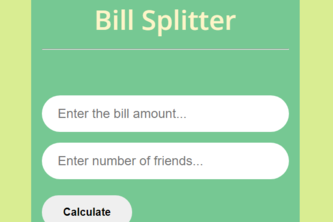 Bill Splitter