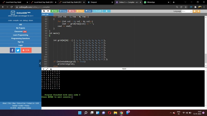 Sudoku Solver – screenshot 1