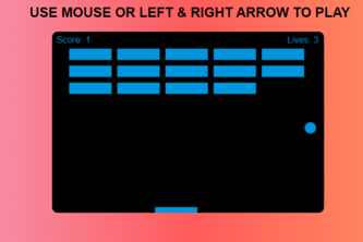 Simple js Arkanoid game