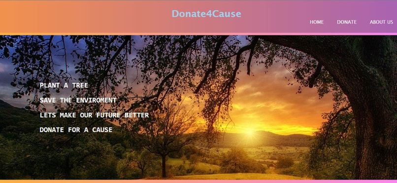 Simple website – screenshot 2