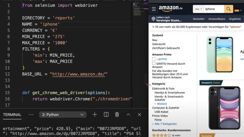 Amazon Price Tracker – screenshot 1