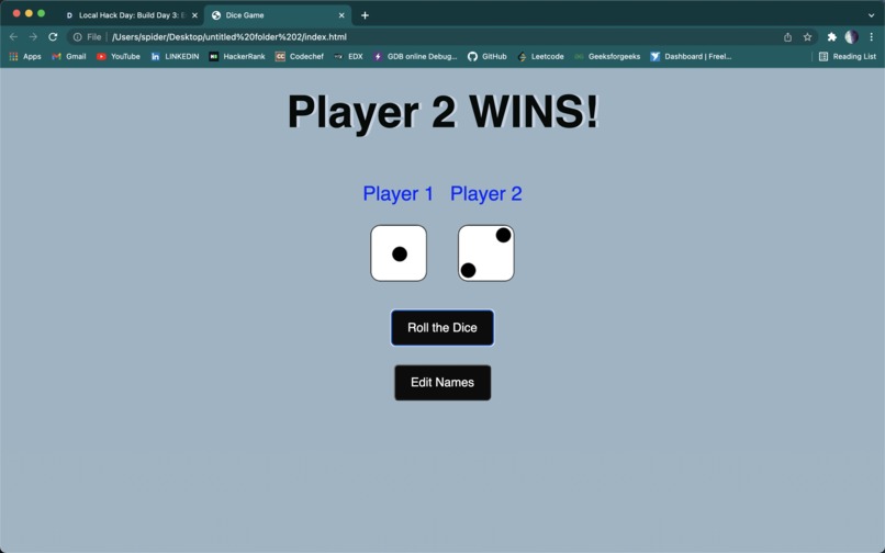 Roll the dice – screenshot 1