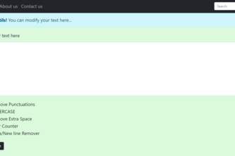 Text Utilities Website