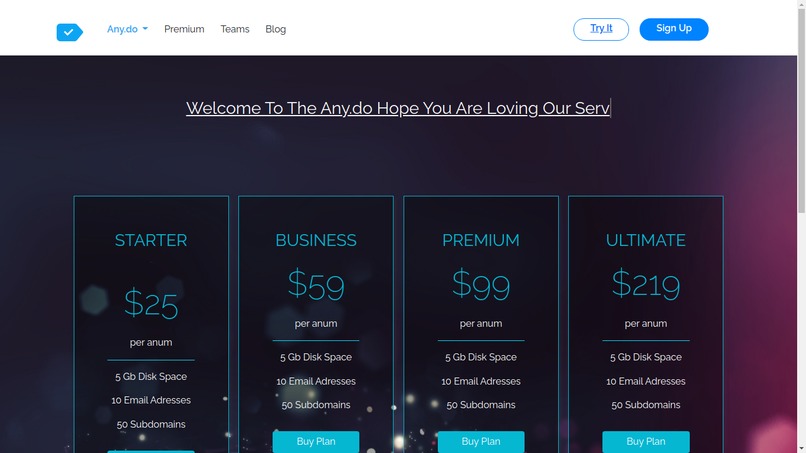 AnyDo Website Clone – screenshot 3